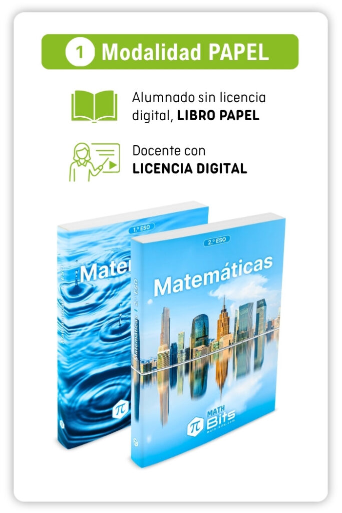 Modalidad de papel de Math Bits